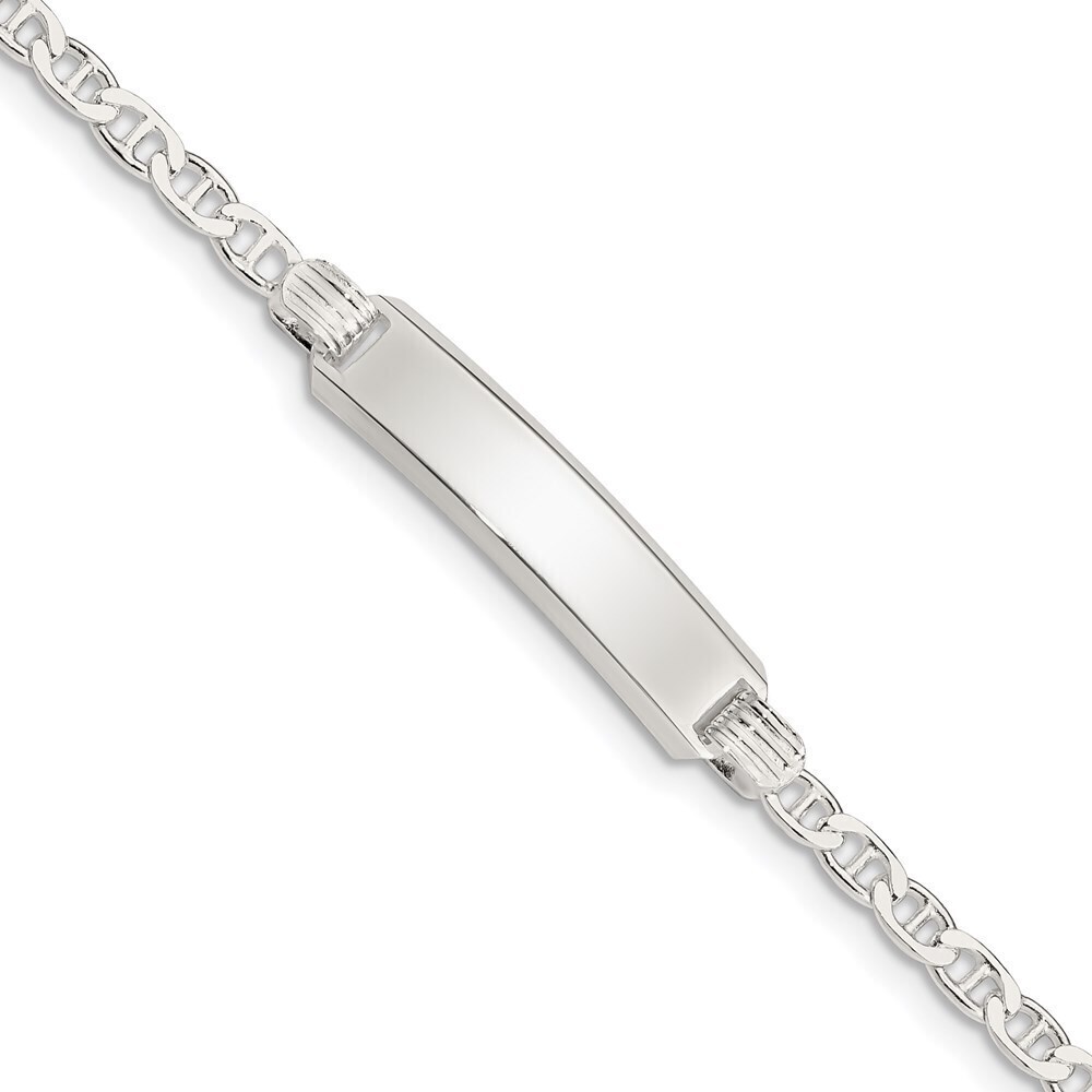 Kazi Luxury Sterling Silver 's ID Bracelet